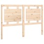 Cabecero de cama madera maciza de pino 140,5x4x100 cm de , Cabeceros y pies de cama - Ref: Foro24-817935, Precio: 64,65 €, De...