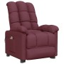 Sillón de masaje elevable tela morado de , Sillones de masaje eléctricos - Ref: Foro24-3100359, Precio: 271,99 €, Descuento: %