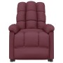 Sillón de masaje elevable tela morado de , Sillones de masaje eléctricos - Ref: Foro24-3100359, Precio: 271,99 €, Descuento: %