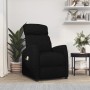 Sillón de masaje elevable tela negro de , Sillones de masaje eléctricos - Ref: Foro24-3120428, Precio: 301,99 €, Descuento: %