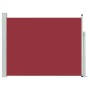 Toldo lateral retráctil de jardín rojo 140x500 cm de , Sombrillas - Ref: Foro24-48397, Precio: 88,85 €, Descuento: %