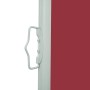 Toldo lateral retráctil de jardín rojo 140x500 cm de , Sombrillas - Ref: Foro24-48397, Precio: 88,85 €, Descuento: %