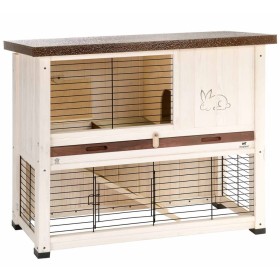 Ferplast Ranch 100 Basic rabbit hutch white 92x47x81 cm 57090000 by Ferplast, Cages and habitats for small animals - Ref: For...