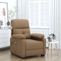 Brown fabric liftable massage chair by , Electric massage chairs - Ref: Foro24-3120374, Price: 313,10 €, Discount: %