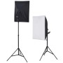 Studio kit with 5 colorful backdrops and 2 softboxes by vidaXL, Flashes and studio lighting - Ref: Foro24-190207, Price: 127,...