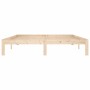 Estructura de cama de madera maciza de pino 160x200 cm de , Camas y somieres - Ref: Foro24-810375, Precio: 93,86 €, Descuento: %