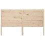 Cabecero madera maciza de pino 166x4x100 cm de , Cabeceros y pies de cama - Ref: Foro24-818730, Precio: 82,58 €, Descuento: %