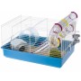 Ferplast Jaula para hámster Paula azul 46x29,5x24,5 cm 57906411 de Ferplast, Jaulas y habitáculos para animales pequeños - Re...