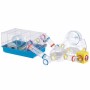 Ferplast Jaula para hámster Paula azul 46x29,5x24,5 cm 57906411 de Ferplast, Jaulas y habitáculos para animales pequeños - Re...