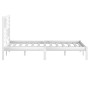 Solid white pine wood bed frame 120x190 cm by , Beds and slatted bases - Ref: Foro24-3100994, Price: 135,44 €, Discount: %