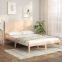 Solid pine wood bed frame 160x200 cm by , Beds and slatted bases - Ref: Foro24-3105740, Price: 165,15 €, Discount: %