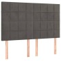 Headboards 4 units dark gray velvet 72x5x78/88 cm by , Headboards and footboards - Ref: Foro24-3116381, Price: 109,30 €, Disc...