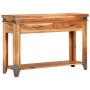 Solid acacia wood console table 110x34x74 cm by vidaXL, Nightstands - Ref: Foro24-338469, Price: 156,99 €, Discount: %