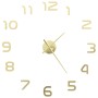 3D wall clock with modern design 100 cm XXL gold by vidaXL, Wall clocks - Ref: Foro24-50640, Price: 20,09 €, Discount: %