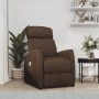 Brown fabric liftable massage chair by , Electric massage chairs - Ref: Foro24-3120430, Price: 291,37 €, Discount: %