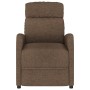 Brown fabric liftable massage chair by , Electric massage chairs - Ref: Foro24-3120430, Price: 291,37 €, Discount: %