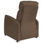 Brown fabric liftable massage chair by , Electric massage chairs - Ref: Foro24-3120430, Price: 291,37 €, Discount: %