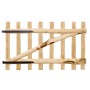 Hazelnut wood fence gate 100x60 cm by vidaXL, garden gates - Ref: Foro24-142589, Price: 51,22 €, Discount: %