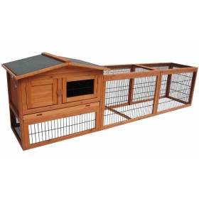 FLAMINGO Sunshine Jumbo Hutch 230x53x70 cm 200076 by FLAMINGO, Cages and habitats for small animals - Ref: Foro24-417692, Pri...