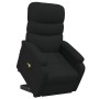 Black fabric elevating massage chair by , Electric massage chairs - Ref: Foro24-3120388, Price: 350,88 €, Discount: %