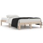 Estructura de cama madera maciza 120x190 cm de , Camas y somieres - Ref: Foro24-810335, Precio: 81,66 €, Descuento: %