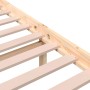 Solid wood bed frame 75x190 cm by , Beds and slatted bases - Ref: Foro24-814779, Price: 83,37 €, Discount: %