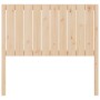 Cabecero de cama madera maciza de pino 105,5x4x100 cm de , Cabeceros y pies de cama - Ref: Foro24-818855, Precio: 57,11 €, De...