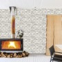 DUTCH WALLCOVERINGS White brick wall paper EW3104 by DUTCH WALLCOVERINGS, Painted paper - Ref: Foro24-422378, Price: 34,99 €,...