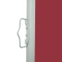 Retractable side awning for patio red 600x160 cm by , Umbrellas - Ref: Foro24-313378, Price: 100,53 €, Discount: %