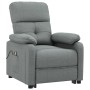 Dark gray fabric lifting massage chair by , Electric massage chairs - Ref: Foro24-3120371, Price: 337,28 €, Discount: %