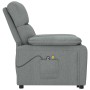 Dark gray fabric lifting massage chair by , Electric massage chairs - Ref: Foro24-3120371, Price: 337,28 €, Discount: %