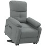 Dark gray fabric lifting massage chair by , Electric massage chairs - Ref: Foro24-3120371, Price: 337,28 €, Discount: %