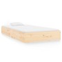 Estructura de cama de madera maciza 90x200 cm de , Camas y somieres - Ref: Foro24-820057, Precio: 82,56 €, Descuento: %