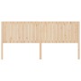 Cabecero de cama madera maciza de pino 205,5x4x100 cm de , Cabeceros y pies de cama - Ref: Foro24-818890, Precio: 77,85 €, De...