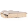 Estructura de cama con cajones 200x200 cm de , Camas y somieres - Ref: Foro24-3103533, Precio: 279,24 €, Descuento: %