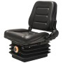 Asiento de tractor con suspensión respaldo ajustable negro de vidaXL, Accesorios y piezas para tractores - Ref: Foro24-142319...