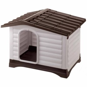 Ferplast Caseta para perros Villa 70 gris 73x59x53 cm 87253099 de Ferplast, Casetas para perros - Ref: Foro24-419476, Precio:...