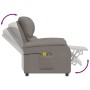 Liftable massage chair taupe gray fabric by , Electric massage chairs - Ref: Foro24-3129497, Price: 347,06 €, Discount: %