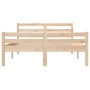 Estructura de cama madera maciza 140x200 cm de , Camas y somieres - Ref: Foro24-814819, Precio: 100,84 €, Descuento: %