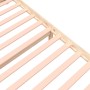 Solid wood bed frame 200x200 cm by , Beds and slatted bases - Ref: Foro24-814969, Price: 162,62 €, Discount: %