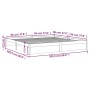 Bettgestell aus Massivholz 200x200 cm von , Betten und Lattenroste - Ref: Foro24-814969, Preis: 162,62 €, Rabatt: %