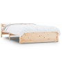 Estructura de cama madera maciza 120x190 cm de , Camas y somieres - Ref: Foro24-815014, Precio: 106,99 €, Descuento: %