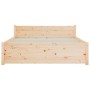 Estructura de cama madera maciza 120x190 cm de , Camas y somieres - Ref: Foro24-815014, Precio: 106,99 €, Descuento: %