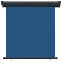 Blue balcony side awning 160x250 cm by , Umbrellas - Ref: Foro24-48432, Price: 67,99 €, Discount: %