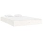 Estructura de cama madera maciza blanco Supe King 180x200 cm de , Camas y somieres - Ref: Foro24-820028, Precio: 151,12 €, De...