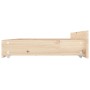 Bed frame with drawers 120x190 cm by , Beds and slatted bases - Ref: Foro24-3103539, Price: 194,99 €, Discount: %