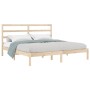 Estructura de cama madera maciza 180x200 cm de , Camas y somieres - Ref: Foro24-3104948, Precio: 117,24 €, Descuento: %