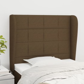 Headboard with light gray fabric ears 103x23x118/128 cm by , Headboards and footboards - Ref: Foro24-3117949, Price: 80,99 €,...