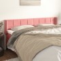 Pink velvet headboard 163x16x78/88 cm by , Headboards and footboards - Ref: Foro24-3118827, Price: 69,85 €, Discount: %