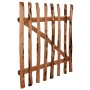 Gate for fence 100x100cm impregnated hazel wood by vidaXL, garden gates - Ref: Foro24-142596, Price: 85,70 €, Discount: %